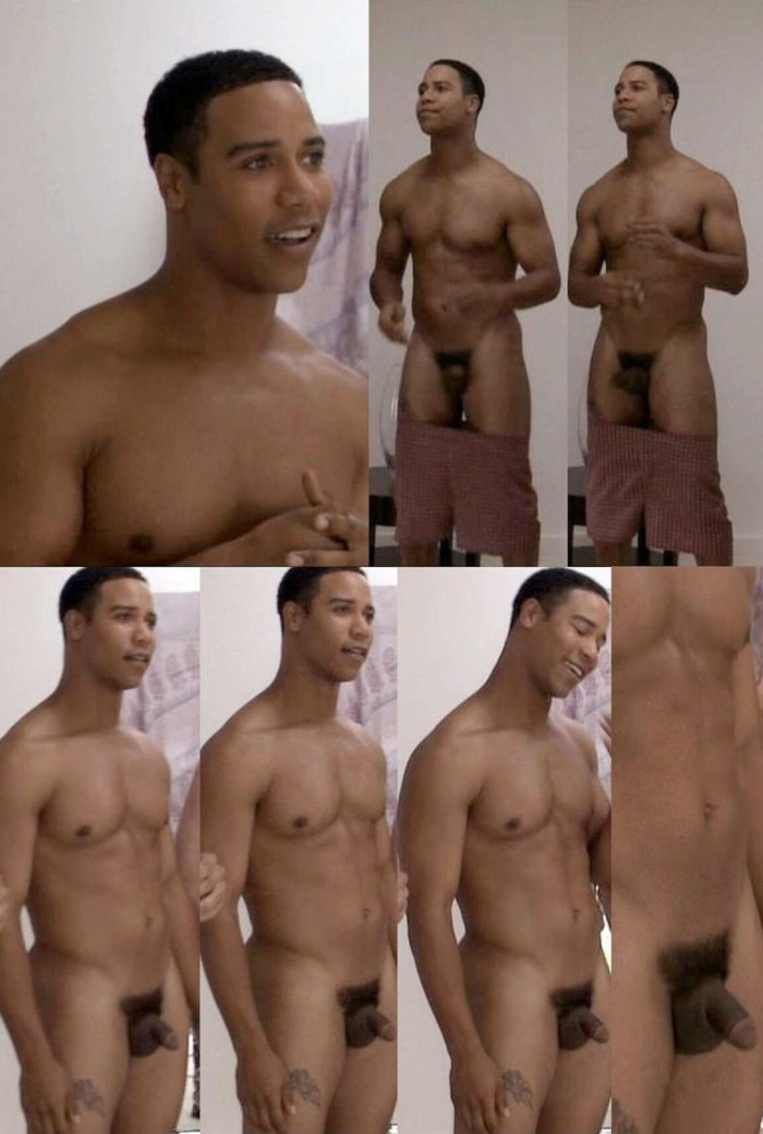 Alex Mekum with a naked member