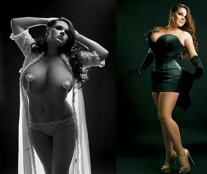 Naked women with magnificent forms