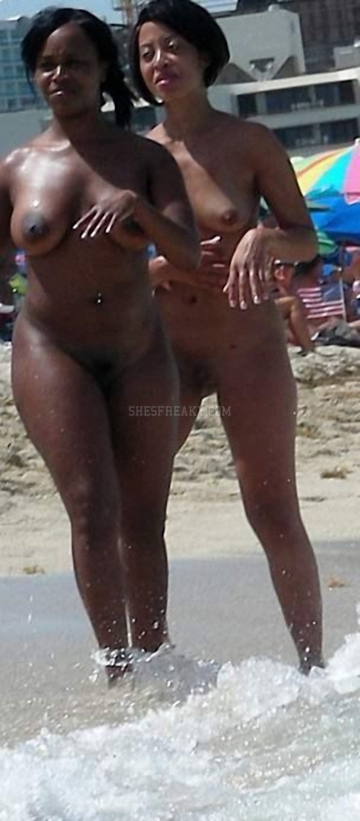 Sexy Girls Naked Pussy On Nude Beach Vs African Man