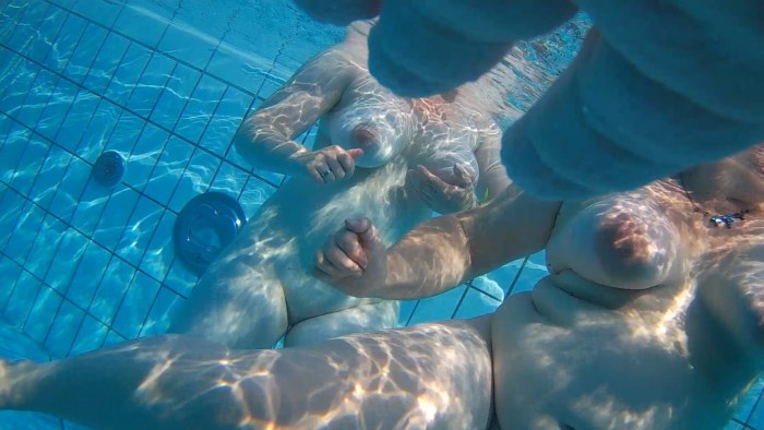 Hairy pussy pool