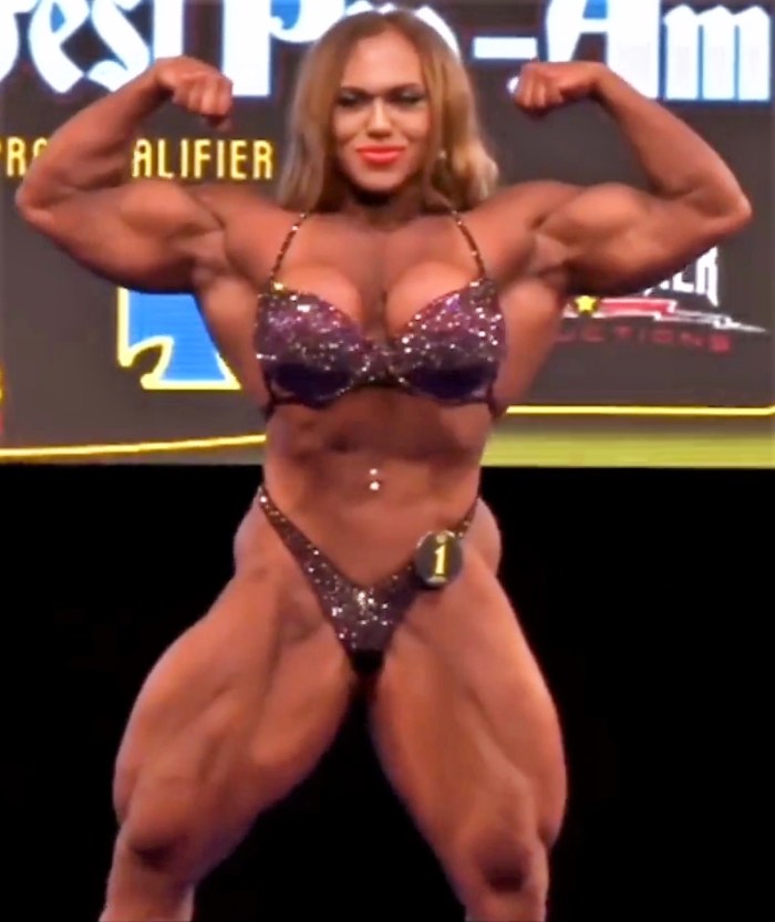 Bodybuilder Monica Martin Pussy