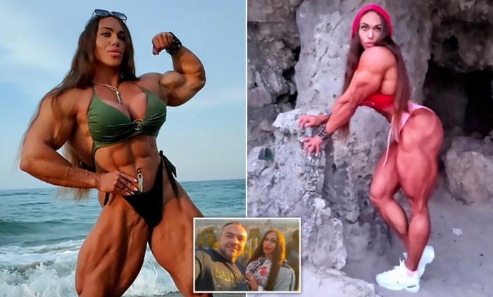 Bodybuilder Monica Martin Pussy