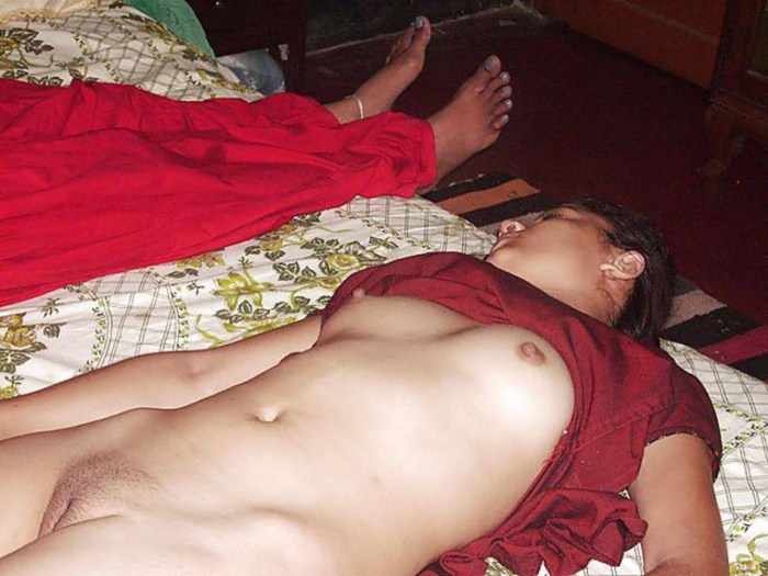 Naked sleeping Russian women