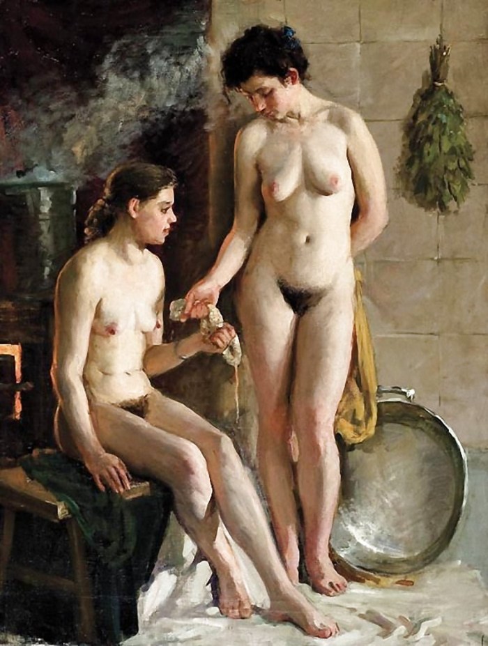 Naked women in art