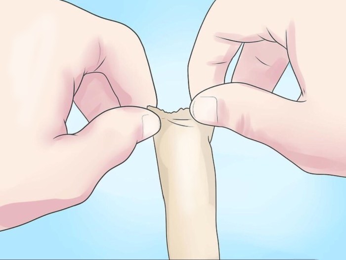 Anal tampons in anal