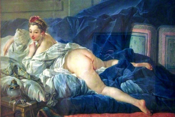 Francois Boucher vacationing girl