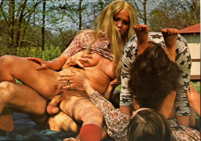 Hippie girl pornography