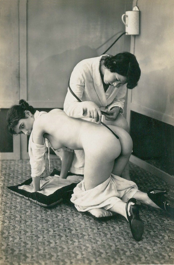 Punishment with a retro enema