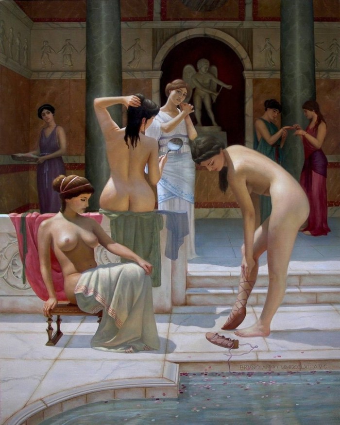Naked women of ancient Rome
