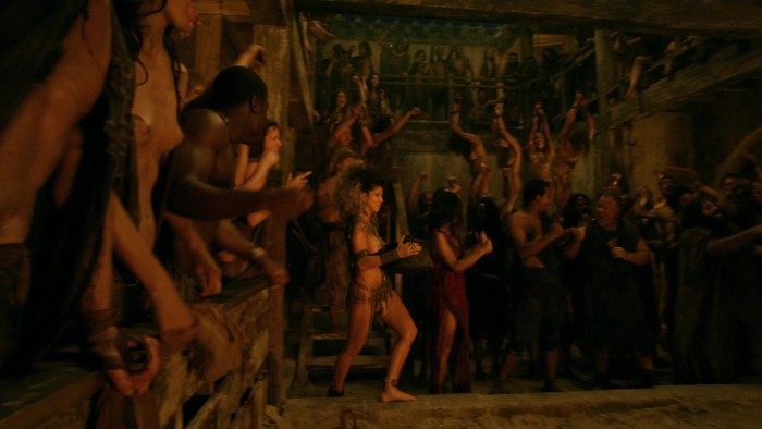 Naked slaves in historical films