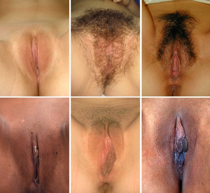 Naked women from different sides