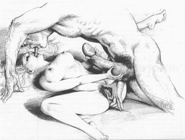 Pornographic drawings