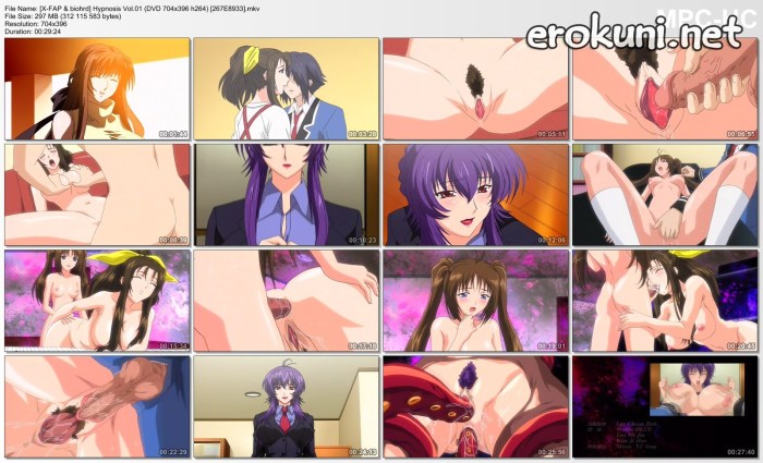 Control of the mind of hypnosis hentai Ahegao
