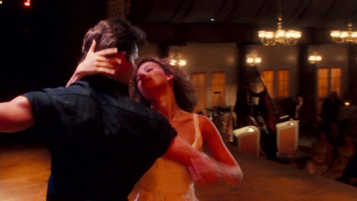 Guy and girl dance