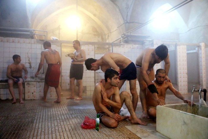 Muscle in Sauna