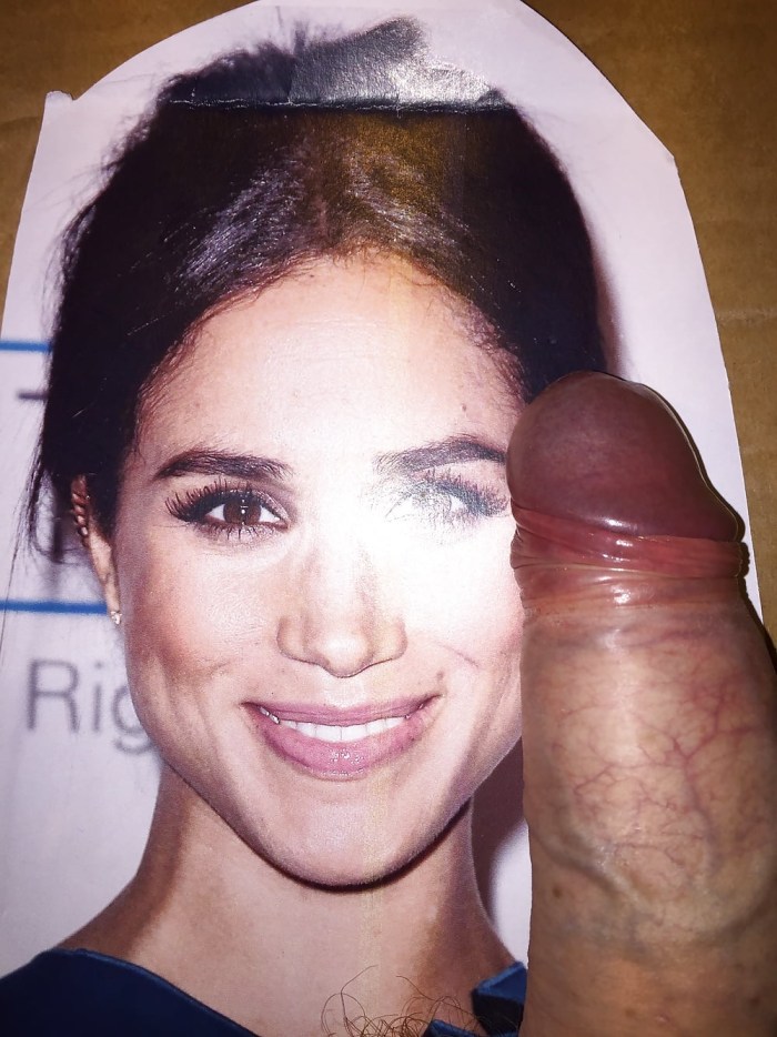Naked boobs Meghan Markle
