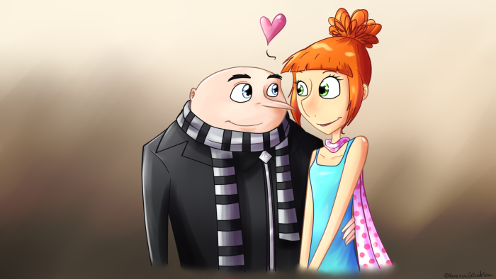 Ugly I'm 2 weddings Gruu and Lucy
