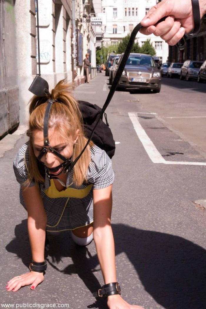 Demonstration of blowjob on Fols Street