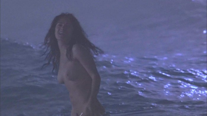 Salma Hayek naked in stockings