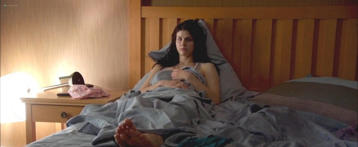 Alexandra Bolshakov in the underwear of sea devils