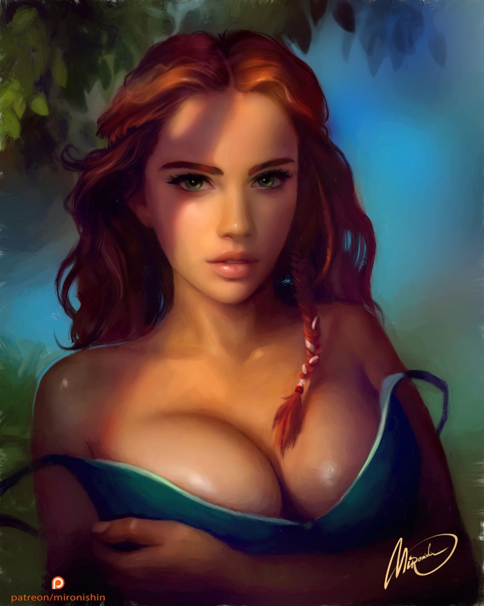 Arts of girls are very beautiful