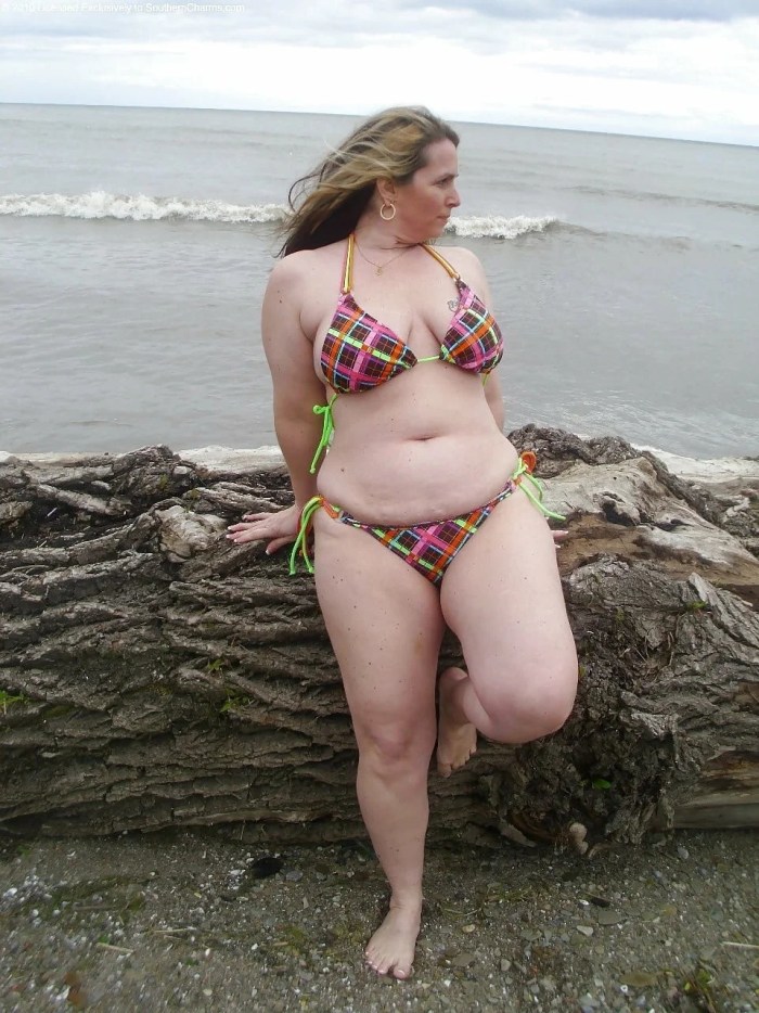 Russian bbw in swimsuits