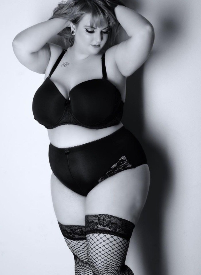 Beautiful fat women aged