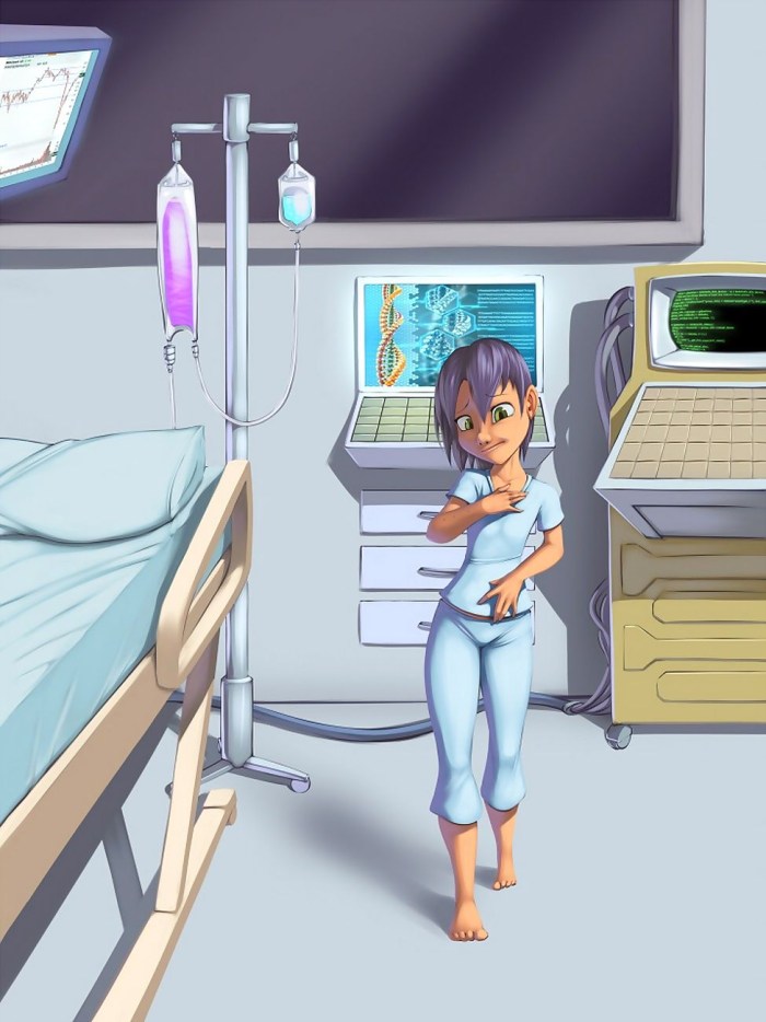 Fakehospital young nurse