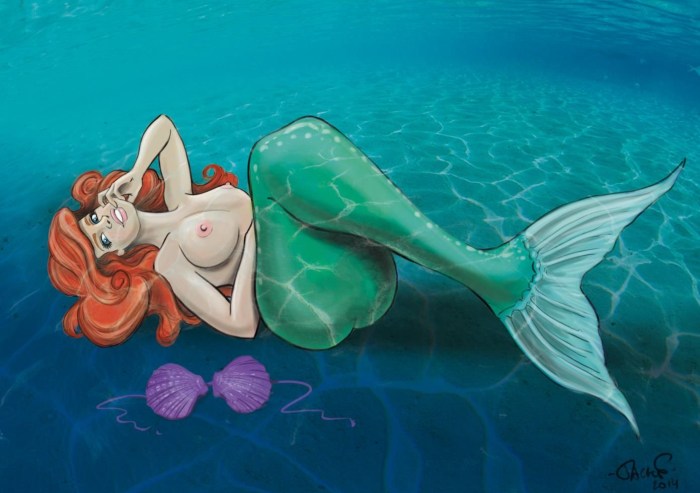 Mermaid Aryel Hentai