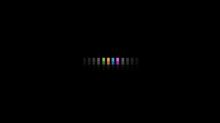 Pictures on a black background with inscriptions