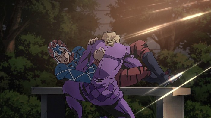 Jojo Jorno and Mista on the bench