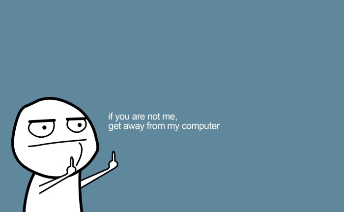 Memes on the screensaver