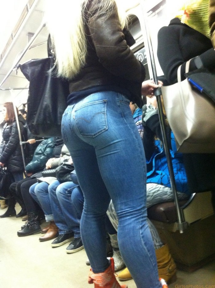 Beautiful priests in public transport