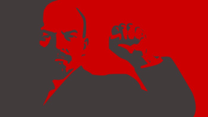 USSR Red flag Lenin Communism