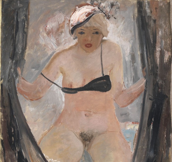 Picture after the curtain Alexander Deineka