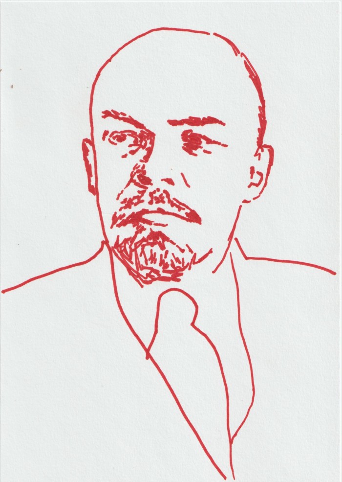 Lenin Vladimir Ilyich drawing