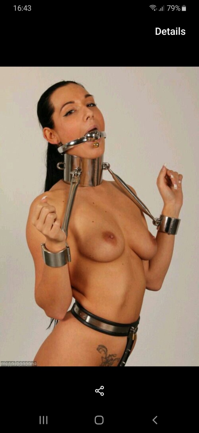 Darina Nikitina Metal Bondage BDSM