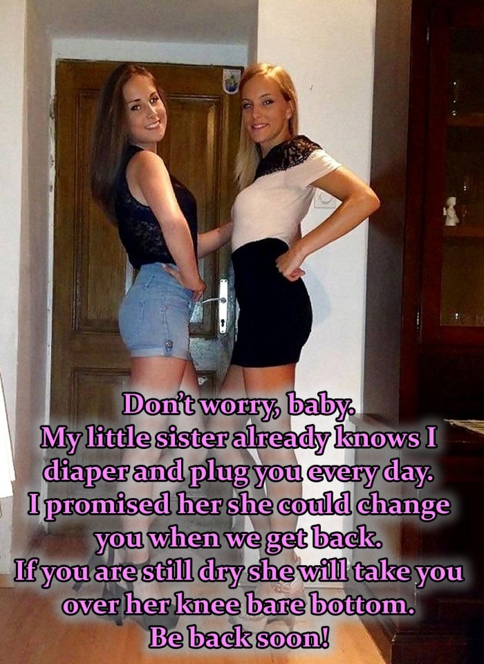 Sissy with her sister
