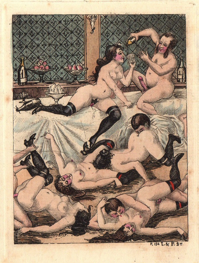 Ashil Jacques-Jan-Marie Deveria erotic drawings