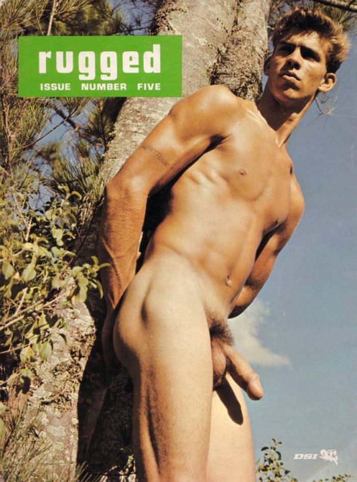 Model Ruslan Angelo without panties