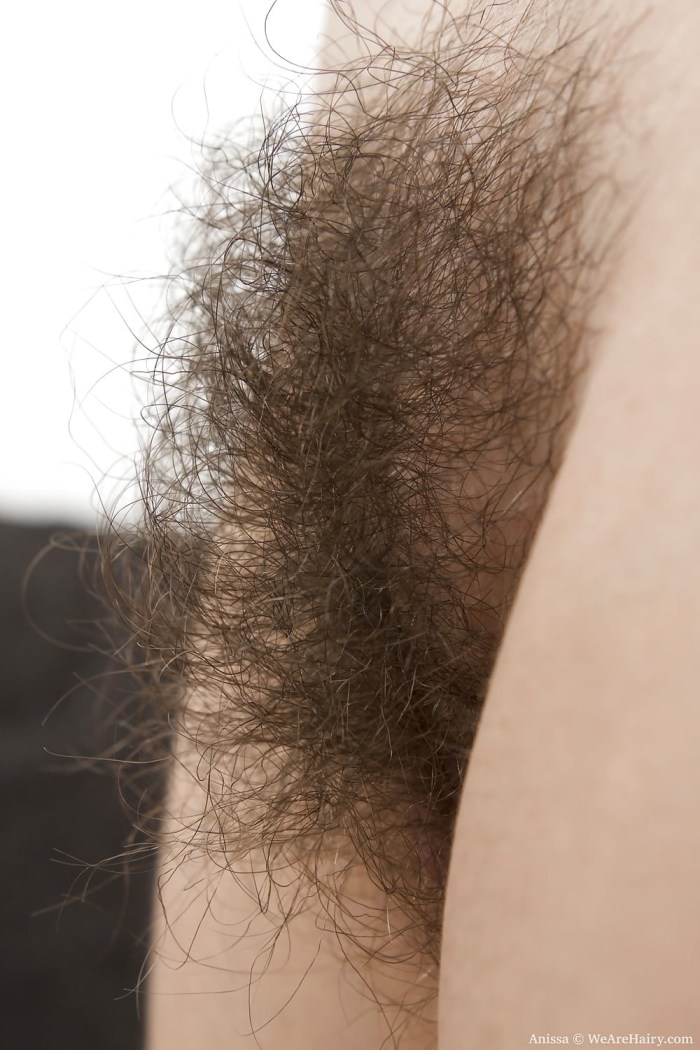 Naked girls with an intimate haircut
