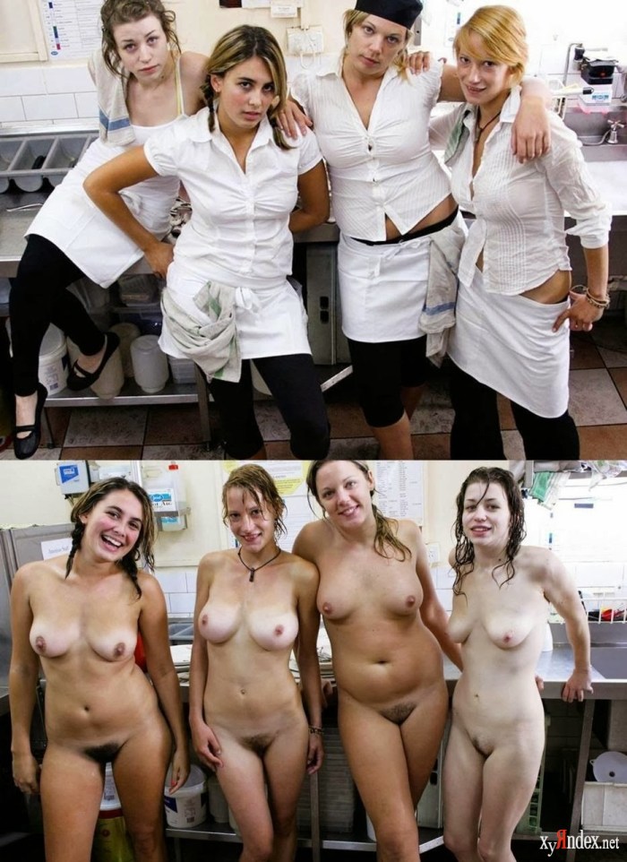 A few stripped women