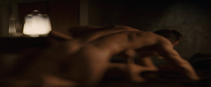 Dominic West bed scenes