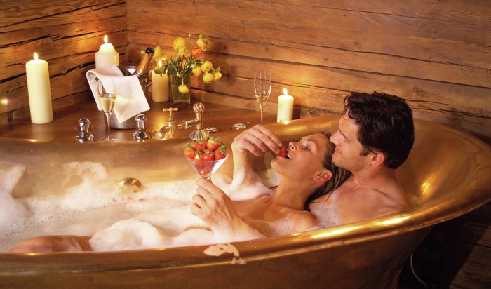 Bald Borked Gay Bath in the bathroom helped
