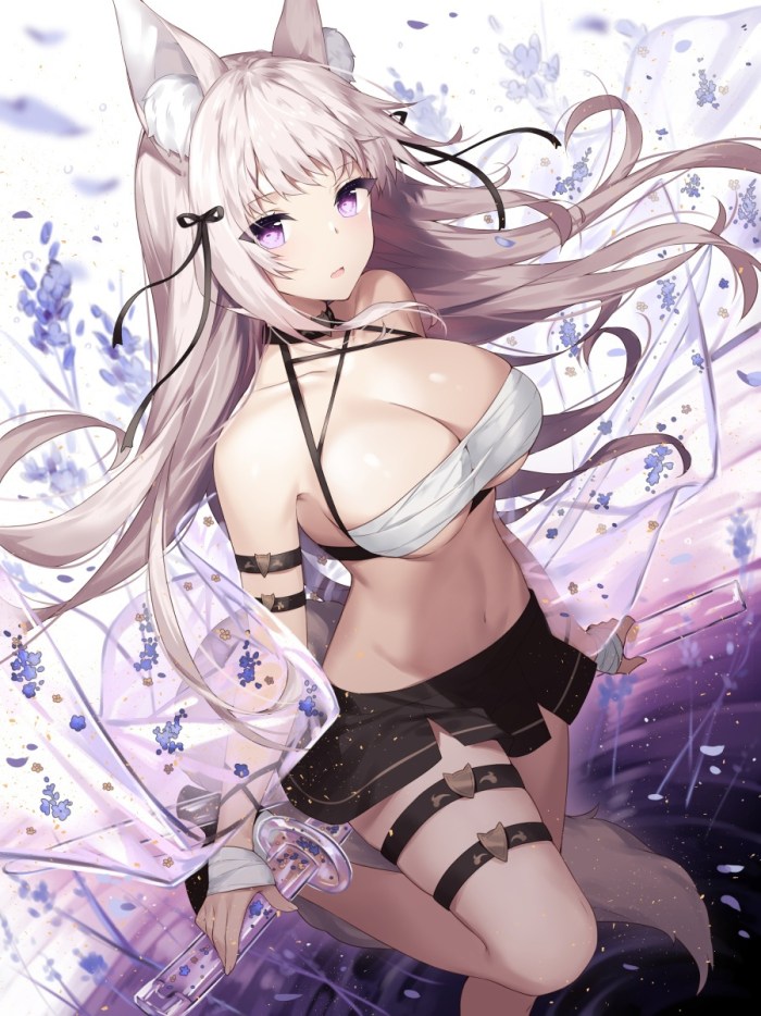 Wide hips of Ecchi