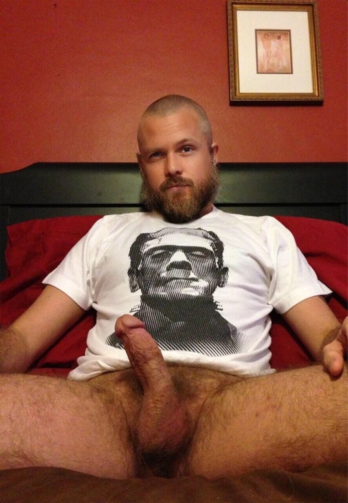 Naked women hairy as a beard