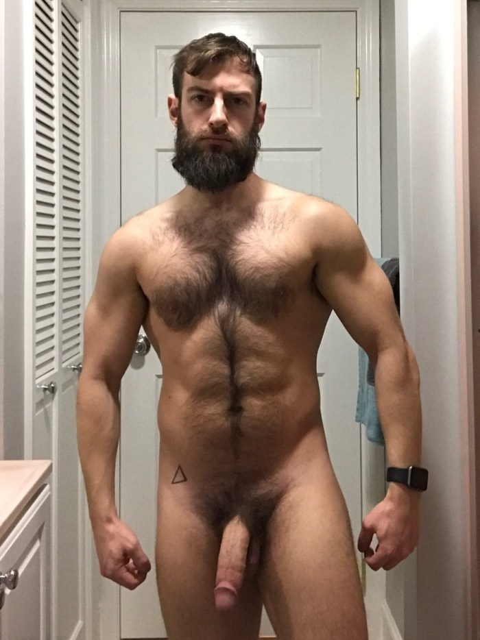 Hairy guys without panties