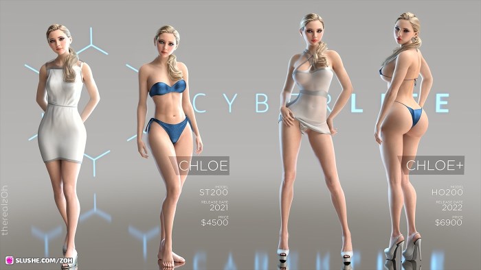 Detroit Chloe in underwear
