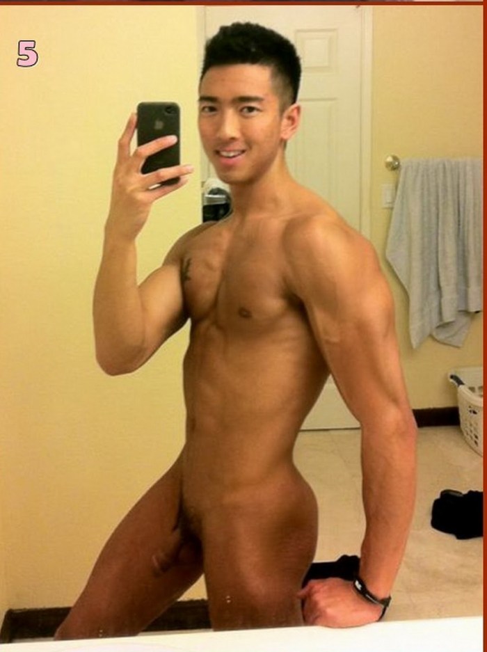Thin naked guys Asians