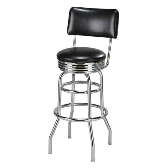 Bar stool height for a rack 110 cm